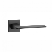 Stile OMA Négyzetrozettás Q SLIM 7MM BLACK - Fekete WC zár és alkatrészei