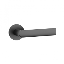 STILE REWA Körrozettás R SLIM 7MM BLACK - Fekete PZ zár és alkatrészei
