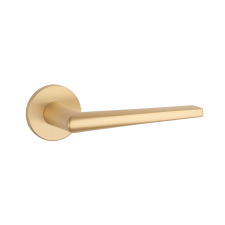 Stile SALTA Körrozettás R SLIM 7MM GOLD SATIN - Szatén arany színű WC zár és alkatrészei