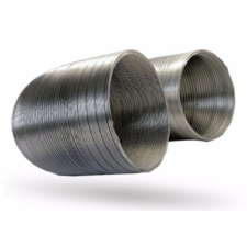 Stilo aluflex flexibilis cső elszívó ventilátorhoz 100mm átmérőjő villanyszerelés