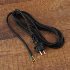 Stilo Flexo dugvillával szerelt gumikábel 3fm, GT 3x1mm2, fekete villanyszerelés