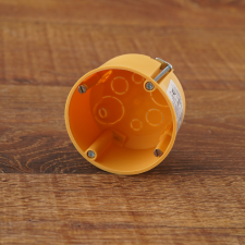 Stilo gipszkarton doboz 1-es, d68mm, 47mm mély, narancssárga villanyszerelés