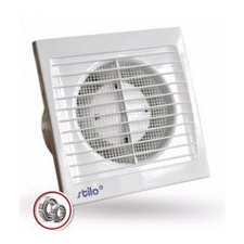 Stilo Ventilátor STILO 100 MTL időkapcsolós WC mennyezeti, gördülőcsapágyas villanyszerelés
