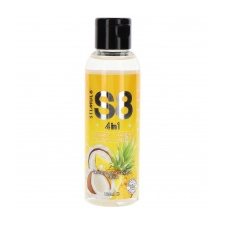  Stimul8 4in1 Dessert Kissable Warming Massage Lubricant Tropical Pina Colada Slush 125ml síkosító