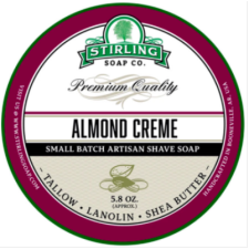  Stirling Shaving Soap Almond Creme 170ml borotvahab, borotvaszappan