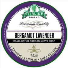 Stirling Soap Co. Stirling Shaving Soap Bergamot Lavender 170ml borotvahab, borotvaszappan