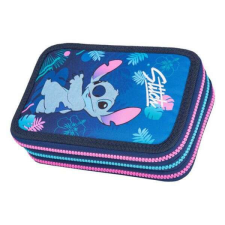 Stitch 3 emeletes tolltartó - töltött tolltartó