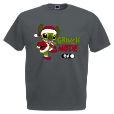  Stitch Grincs Mode - Karácsonyi Férfi Póló