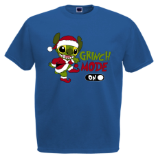  Stitch Grincs Mode - Karácsonyi Férfi Póló