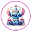  Stitch,Lilo és Stitch témájú tortaostya,ostyalap
