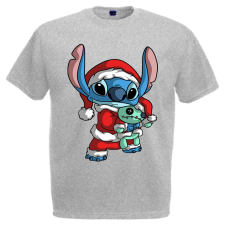  Stitch Mikulás - Karácsonyi Férfi Póló férfi póló