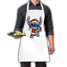Stitch Mikulás - Karácsonyi Konyhai Kötény lakástextília