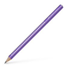 Stocktechnik Kft. Faber-Castell Grafitceruza Grip Sparkle Jumbo, gyöngyházfényű lila ceruza