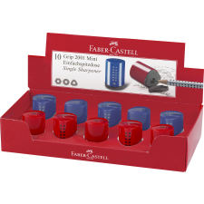 Stocktechnik Kft. Faber-Castell Hegyező GRIP 2001 mini kék/piros hegyező