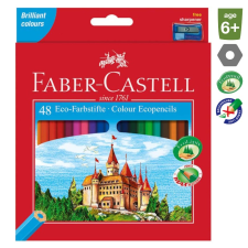 Stocktechnik Kft. Faber-Castell Színesceruza 48db színes ceruza