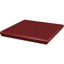  STOPNICA NAROŻNA Z KAPINOSEM STRUKTURALNA ROSA  Natural Rosa Duro 33x33x1,1 csempe