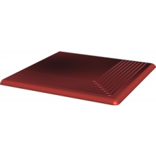  STOPNICA RYFLOWANA NAROŻNA GŁADKA ROSA  Cloud Rosa 30x30x1,1 csempe