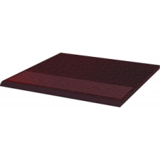  STOPNICA RYFLOWANA PROSTA STRUKTURALNA BROWN  Cloud Brown Duro 30x30x1,1 csempe