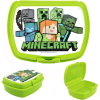 Stor Minecraft szendvicsdoboz zöld (088808734-40438)