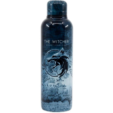 Stor Netflix The Witcher: Symbol And Map - nerezová láhev kulacs, kulacstartó