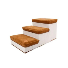 Store11 Kutyalépcső 3 lépcsőfokkal barna színben kutyafelszerelés