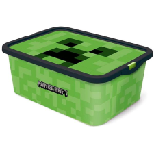 Store Minecraft 13 l, fedővel, műanyag bútor