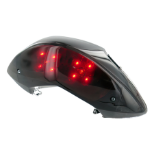 Str8 Hátsó lámpa irányjelzőkkel LED Fekete Line Yamaha Jog motorkerékpár fényszóró