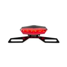 Str8 Hátsó lámpa LED hatszögletű piros rendszámtartóval STR8 Elektronika Világítások Hátsó lámpák (OEM) egyéb motorkerékpár alkatrész