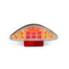 Str8 Hátsó lámpa tiszta üveg beépített LED irányjelzőkkel Yamaha Aerox / CPI / Italjet Dragsterhez STR8 Elektronika Világítások Hátsó lámpák (OEM)