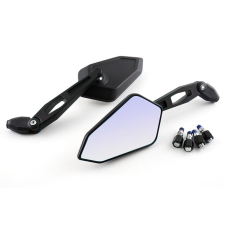 Str8 Tükörkészlet STR8 Street M8-/M10 adapterrel fekete egyéb motorkerékpár alkatrész