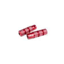 Str8 Ultra Grip alu lábtartó piros STR8 egyéb motorkerékpár alkatrész