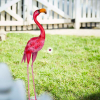 STR Kerti figura flamingó fém 65 cm