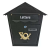 STR Nestor modern fém Postaláda #fekete
