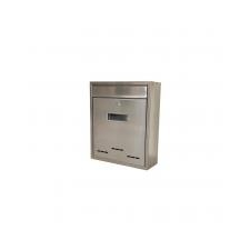 STR postaláda Flatbox rozsdamentes acél 310x260x90 mm kerti dekoráció