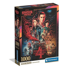 Stranger Things Darkness Rises 1000 db-os Compact puzzle Clementoni puzzle, kirakós