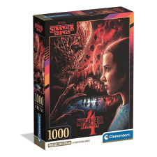 Stranger Things Eleven vs. Vecna 1000 db-os Compact puzzle Clementoni puzzle, kirakós