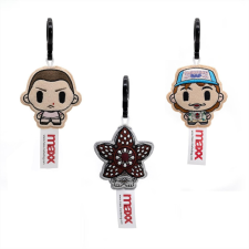  Stranger Things táskaklip, többféle játékfigura