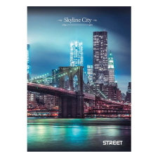 Street Füzet STREET Skyline A/4 54 lapos kockás füzet