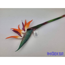  Strelitzia / Papagájvirág élethű gumis 84 cm dekorációs kellék