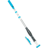 Strend pro Akkumulátoros medenceporszívó, Strend Pro, 32 l/perc, 4000 mAh, 160 cm-ig állítható teleszkópos nyél, IPX7 vízálló, kefés fejjel, műanyag ház