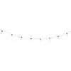 STREND PRO Garden Napelemes kerti fényfüzér, Strend Pro Garden, izzó alakú, 10 LED, 2,7 m + 3 m kábel, akkumulátoros, automatikus kapcsolás