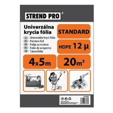  Strend Pro Standard 4 x 5 m, 12 µ, festő takarófólia ragasztószalag és takarófólia