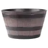 Strend pro Woodeff, virágláda, 39x23 cm, teak, fa hatású