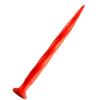 Stretch Worm Long Stretch Worm Dildo N1 - 39 x 3cm Piros