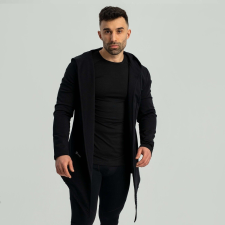 Strix Cardigan Hoodie black S férfi pulóver, kardigán