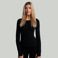 Strix MERINO I hosszú ujjú póló Black L női póló