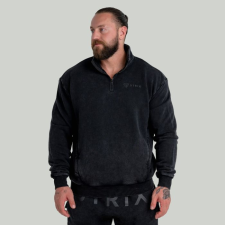 Strix Washed pulóver Black XXL férfi pulóver, kardigán