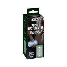 STROKER Speed - műpopsi maszturbátor (áttetsző) maszturbátor