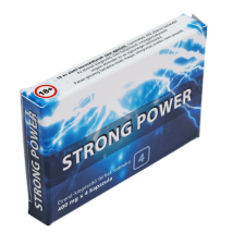 Strong Strong Power - étrendkiegészítő kapszula férfiaknak (4db) potencianövelő