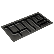 StrongIn Evőeszköztartó 922x472 mm StrongMax 18 fekete papírárú, csomagoló és tárolóeszköz
